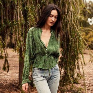 Doen Cezanne Martha's Garden Blouse